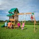 Belmont Play Tower with Swings and Slide Belmont Play Tower with Swings and Slide